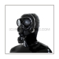 Preview: Deluxe GP7 gasmask-zipperhood-system BUBBLE-G with inhaler-set, tube- and rebreathing-bag-set